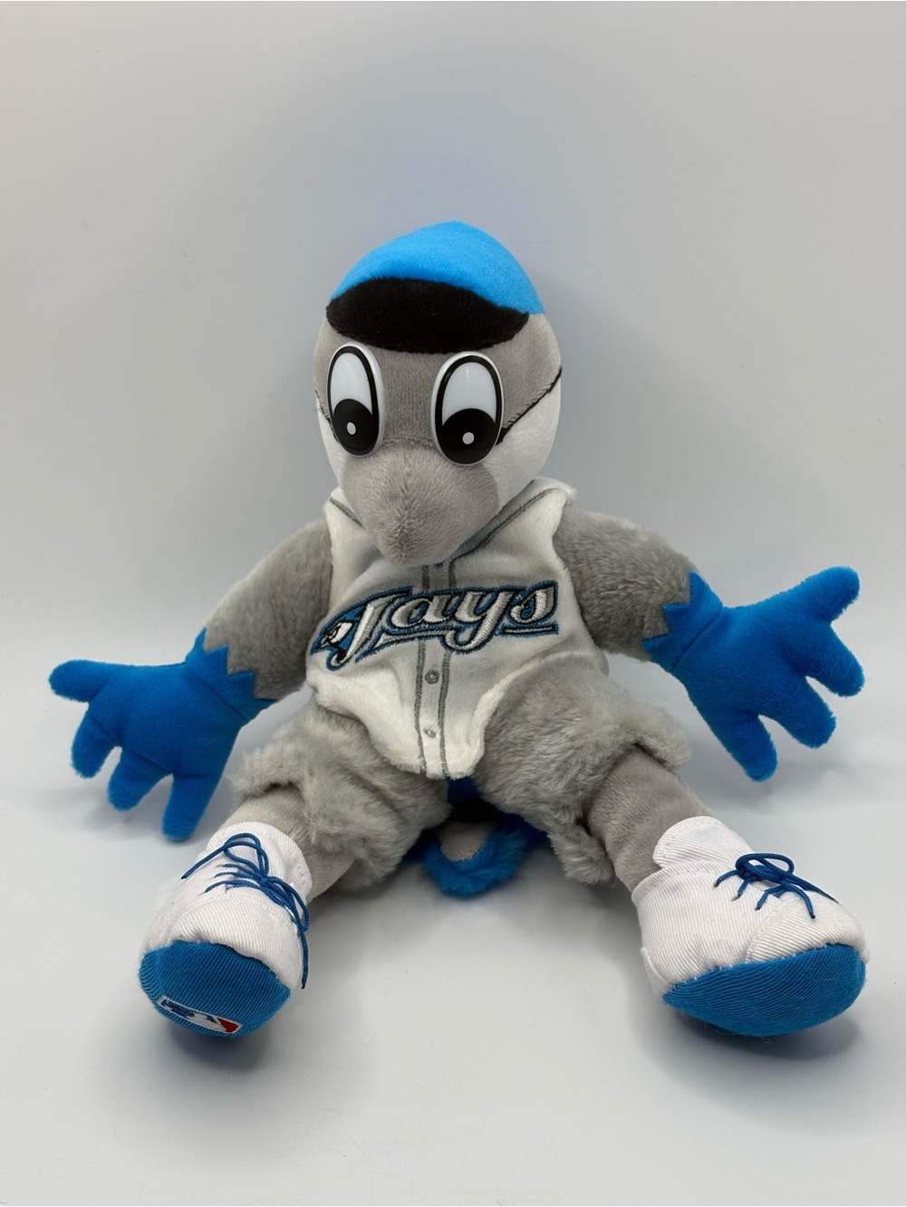 VTG 2001 Forever Collectibles MLB Toronto Blue Jays Ace Mascot Plush Toy 12”